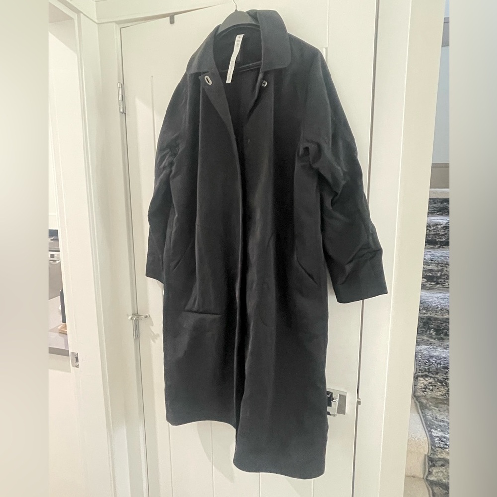 Lulu jacket. Worn only once. Black in colour